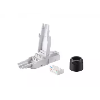 Equip Cat.6A Įrankiais nereikalaujantis RJ45 kištukas, 5 vnt. rinkinys