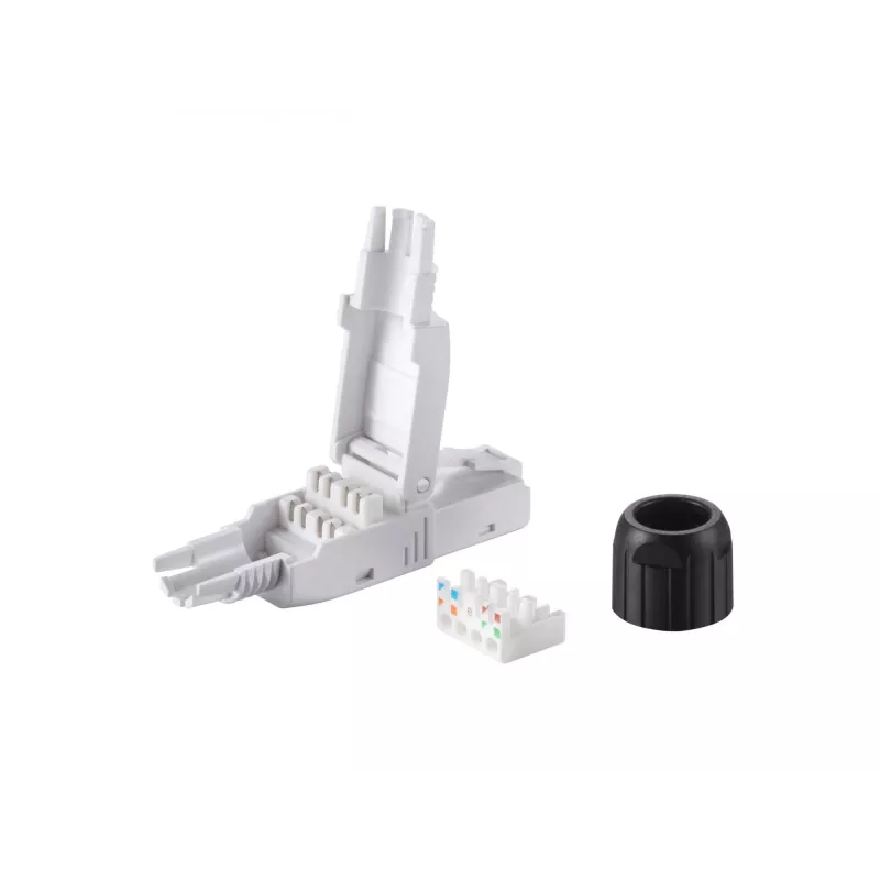 Equip Cat.6A Įrankiais nereikalaujantis RJ45 kištukas, 5 vnt. rinkinys