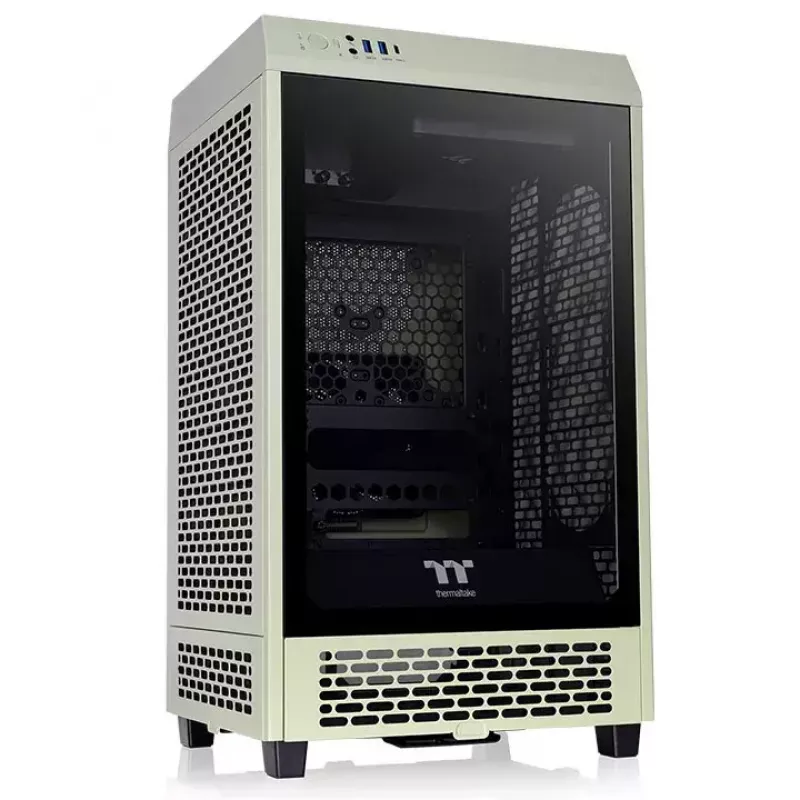 PC korpusas Thermaltake Tower 200 Mini Tower Žalia