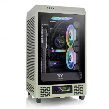 PC korpusas Thermaltake Tower 200 Mini Tower Žalia