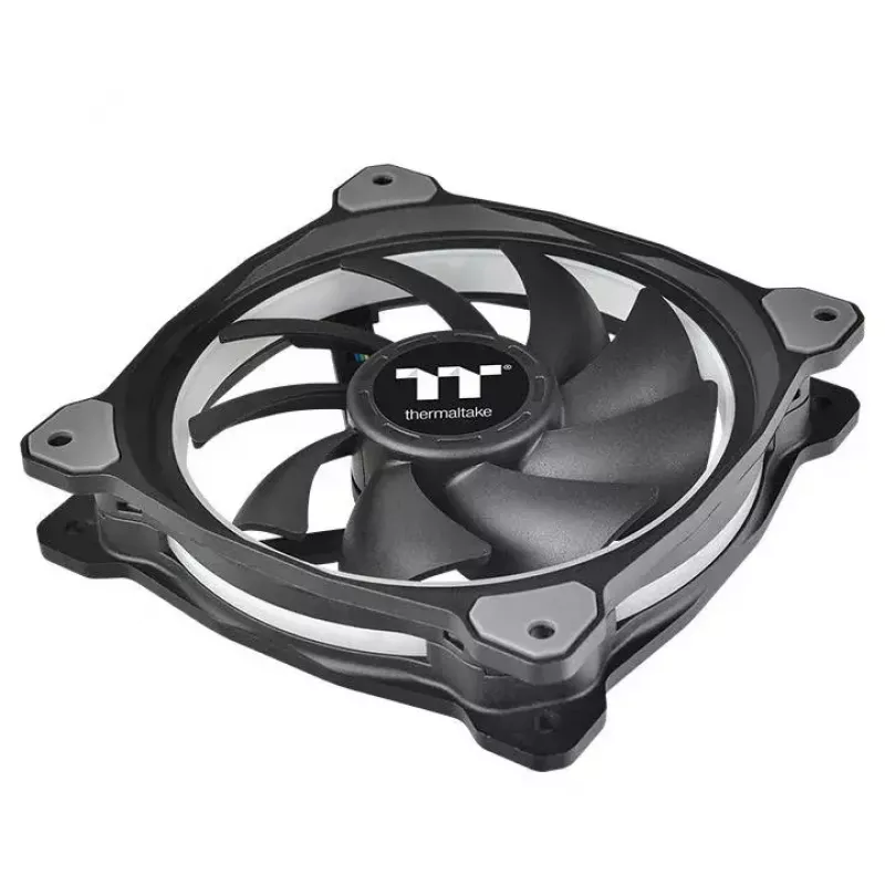 Ventiliatorių rinkinys Thermaltake Riing Plus 12 RGB Lumi Plus TT Premium Edition 3x120 mm Juodas