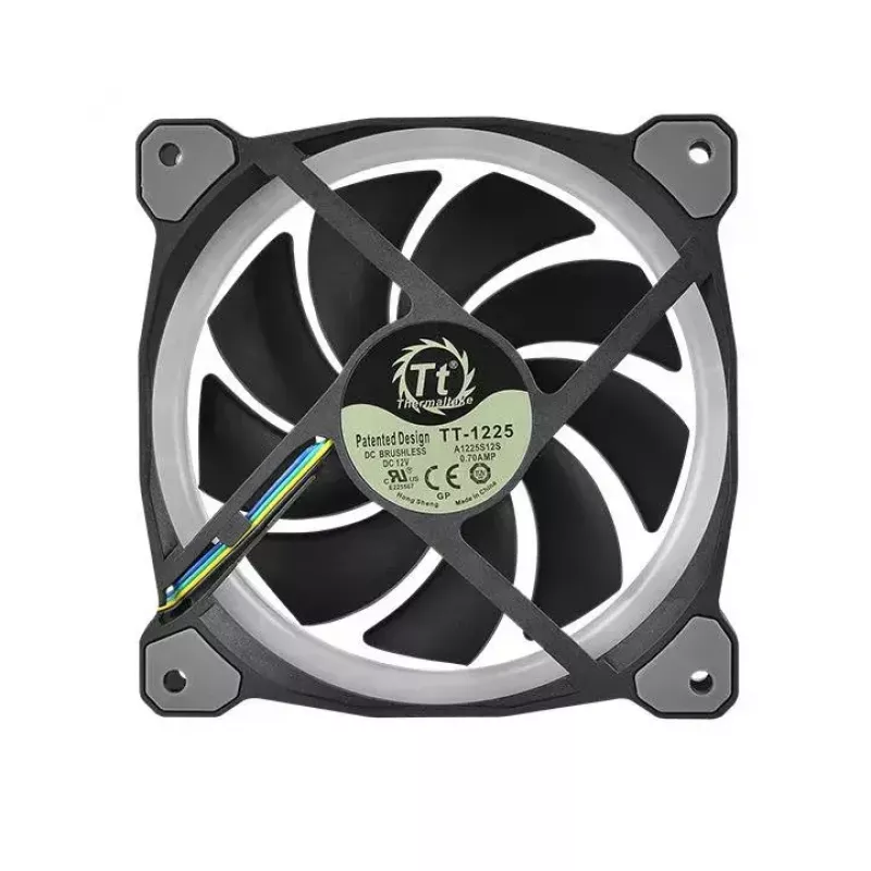 Ventiliatorių rinkinys Thermaltake Riing Plus 12 RGB Lumi Plus TT Premium Edition 3x120 mm Juodas