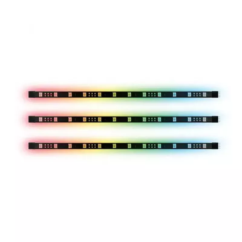 Ventiliatorių rinkinys Thermaltake Riing Plus 12 RGB Lumi Plus TT Premium Edition 3x120 mm Juodas