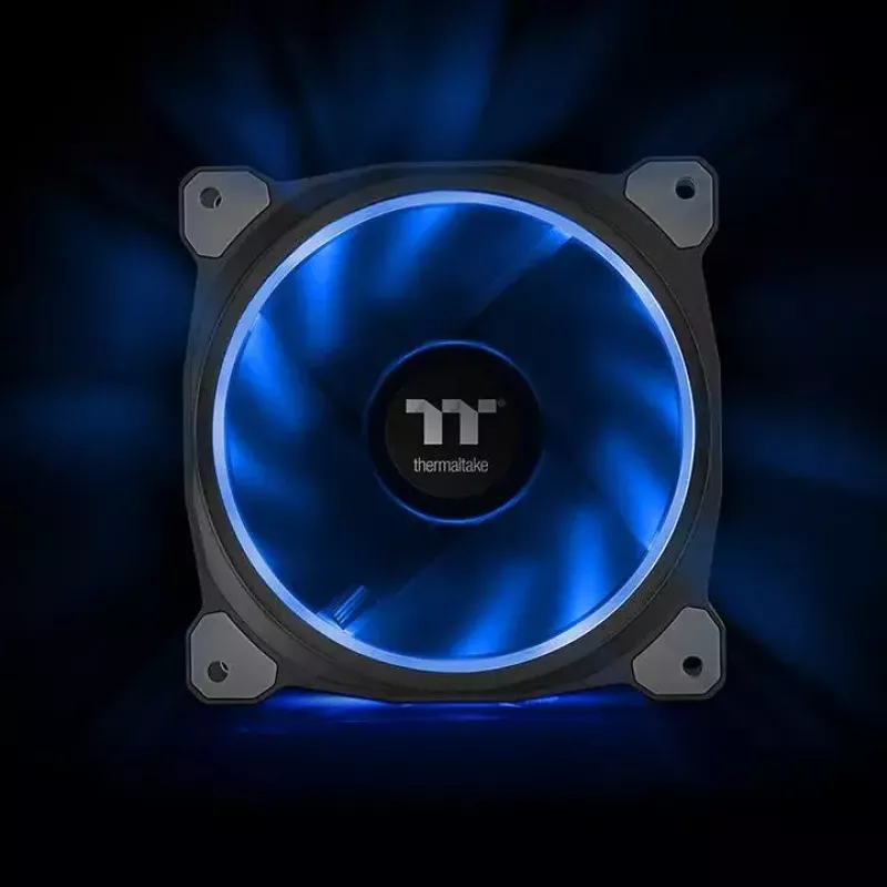 Ventiliatorių rinkinys Thermaltake Riing Plus 12 RGB Lumi Plus TT Premium Edition 3x120 mm Juodas