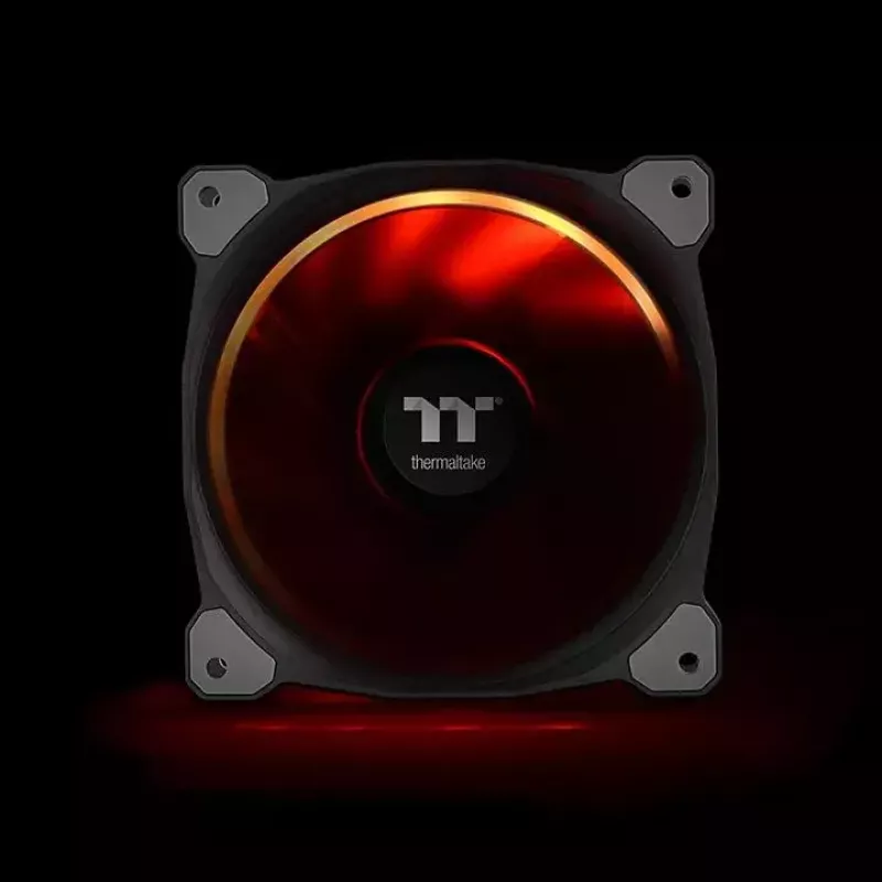 Ventiliatorių rinkinys Thermaltake Riing Plus 12 RGB Lumi Plus TT Premium Edition 3x120 mm Juodas