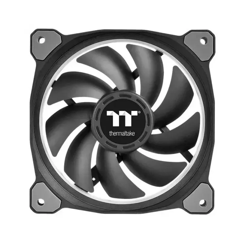 Ventiliatorių rinkinys Thermaltake Riing Plus 12 RGB Lumi Plus TT Premium Edition 3x120 mm Juodas