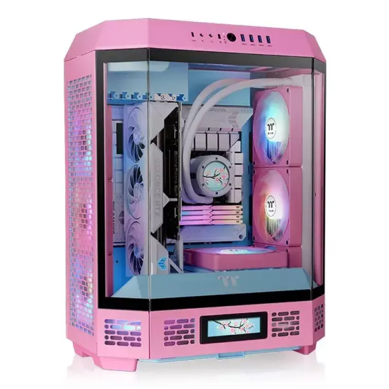 PC korpusas Thermaltake Tower 600 Midi Tower rožinis