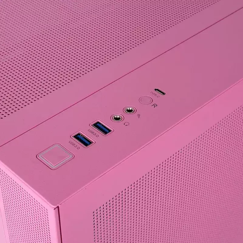 Thermaltake View 380 TG ARGB Midi Tower kompiuterio korpusas, rožinis (Bubble Pink)