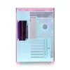 Thermaltake View 380 TG ARGB Midi Tower kompiuterio korpusas, rožinis (Bubble Pink)