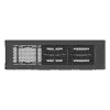 Rack PC Thermaltake AX100 Juoda 120/140 mm ventiliatoriai 480 mm radiatorius