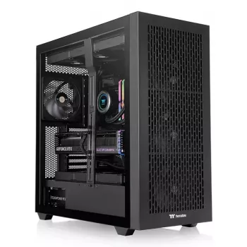 Full Tower korpusas Thermaltake AX500 Black 4x140mm ventiliatoriai 2.5 3.5 HDD