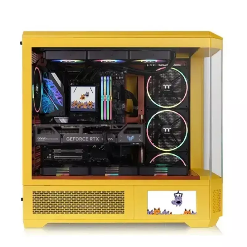 Full Tower korpusas Thermaltake CA-11H-00FMWN-00 Caramel su PS2 palaikymu