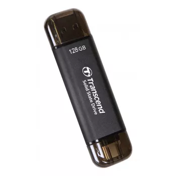 TRANSCEND ESD310C - 128GB nešiojamas SSD diskas - USB Type-A / USB Type-C