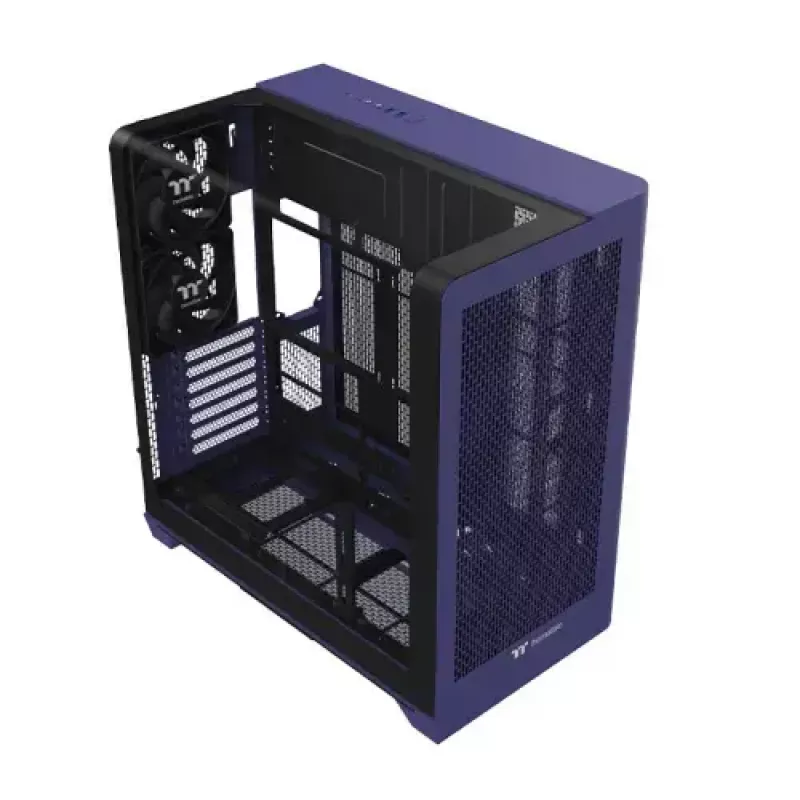 Kompiuterio korpusas Thermaltake CA-11F-00MNWN-00 Midi Tower mėlynas, PS2 palaikymas