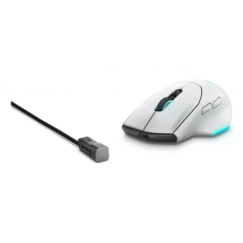 Alienware AW620M žaidimų pelė Dešinei rankai Belaidis RF + USB Type-C Optinė 26000 DPI