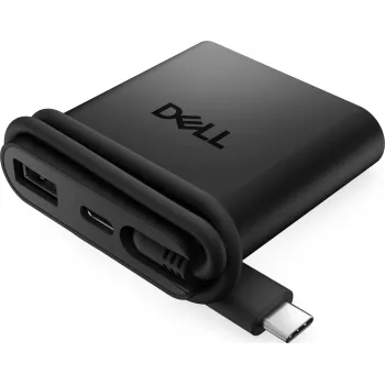 DELL DA225 laidinis USB 3.2 Gen 1 (3.1 Gen 1) Type-C juodas