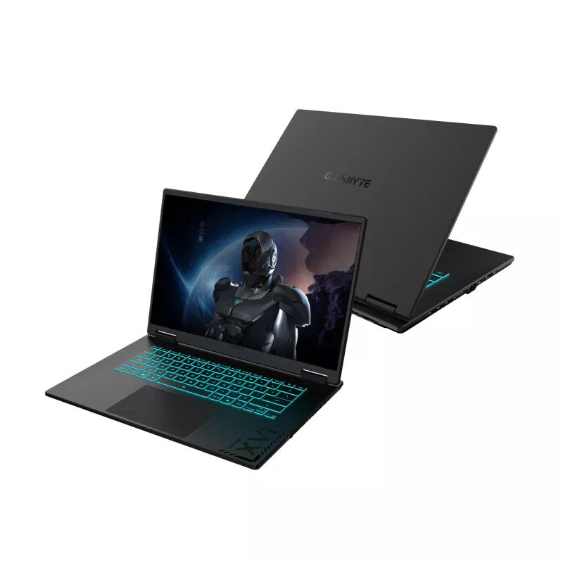 Nešiojamas kompiuteris GIGABYTE GAMING A16 3WHK3DE894SH, AMD Ryzen™ 7, 16 GB, 1 TB SSD, RTX 5070, 16 inch WUXGA, Windows 11 Home, juodas