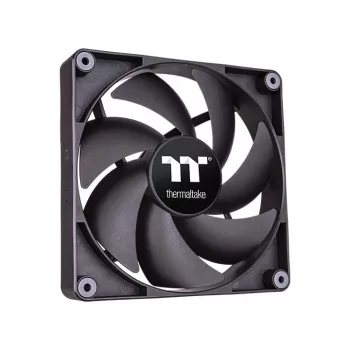 THERMALTAKE CT120 12cm PC ventiliatorius - Juodas - 2 vnt. pakuotė