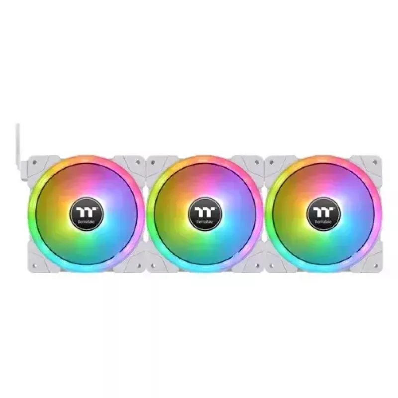 Ventiliatorius Thermaltake SWAFAN EX14 140 mm baltas