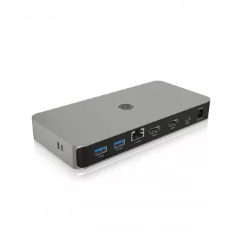 ICY BOX 10-in-1 USB4 Type-C dokų stotelė su dvejopu vaizdo išvedimu