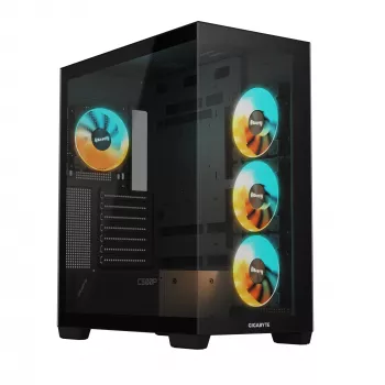 GIGABYTE C500 PANORAMIC STEALTH Midi Tower Juodas
