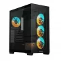 GIGABYTE C500 PANORAMIC STEALTH Midi Tower Juodas