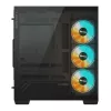 GIGABYTE C500 PANORAMIC STEALTH Midi Tower Juodas