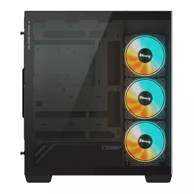 GIGABYTE C500 PANORAMIC STEALTH Midi Tower Juodas