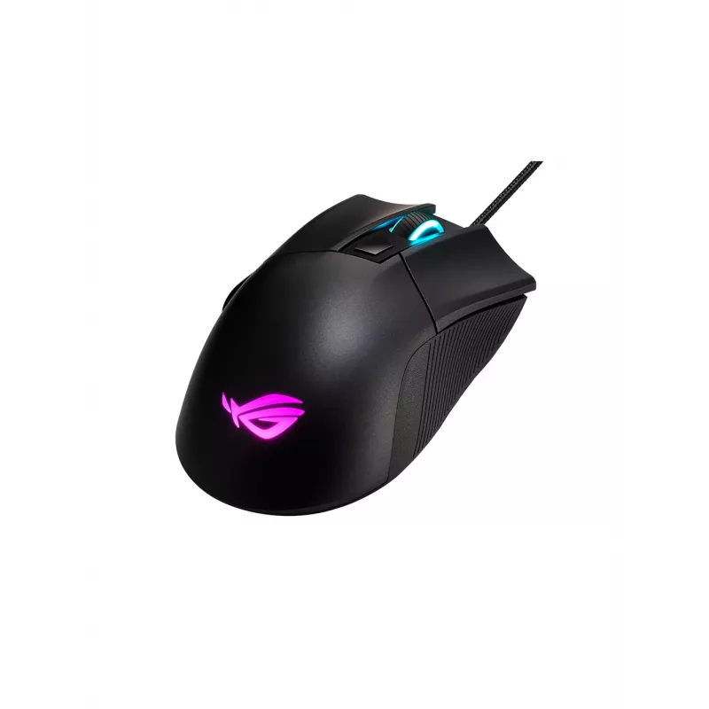ASUS ROG Gladius II Core pelė žaidimams Dešinės rankos USB Type-A Optinė 6200 DPI