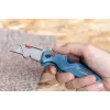 Bosch 1 600 A02 7M4 universalus peilis mėlynas, nerūdijantis plienas, sulankstomas ašmenų peilis