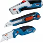 Bosch 1 600 A02 7M4 universalus peilis mėlynas, nerūdijantis plienas, sulankstomas ašmenų peilis
