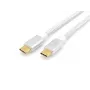 Equip USB 3.2 Gen 2 laidas Type-C į Type-C, vyriškas/vyriškas, 0,5 m, 5A, sidabrinis/baltas