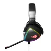 Ausinės ASUS ROG Delta, laidinės, ant galvos, žaidimams, juodos