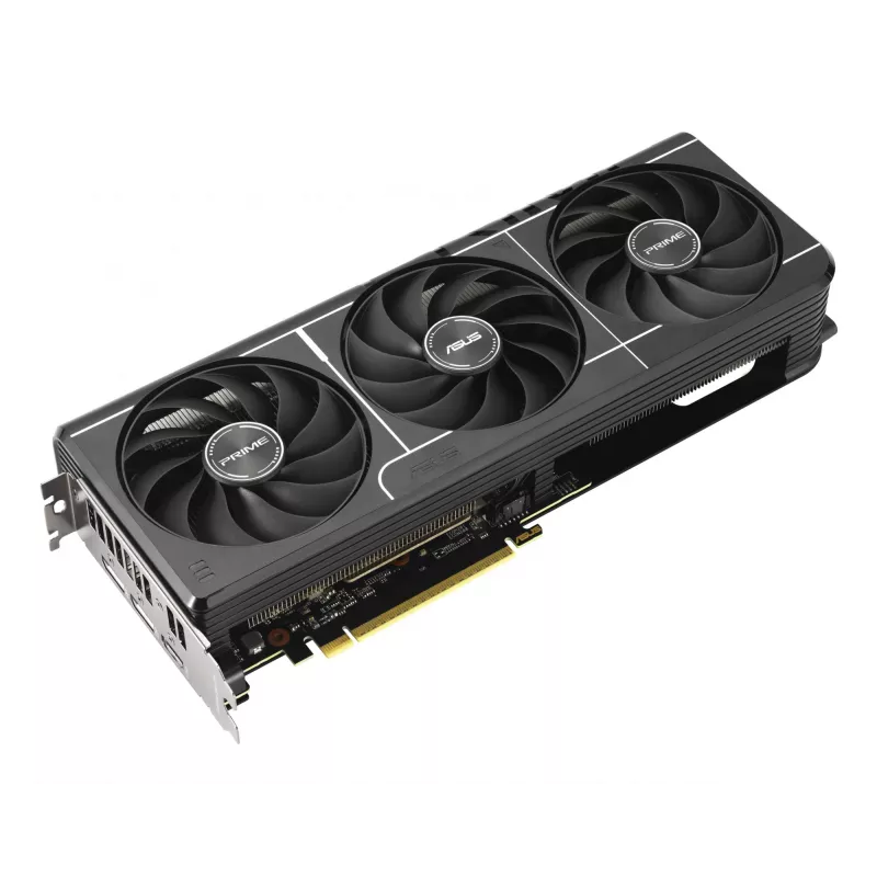 Vaizdo plokštė ASUS Prime Radeon RX 9060 XT 16 GB GDDR6, PCIe 5.0, 128 bitų, 3 ventiliatoriai, 2,5 lizdo