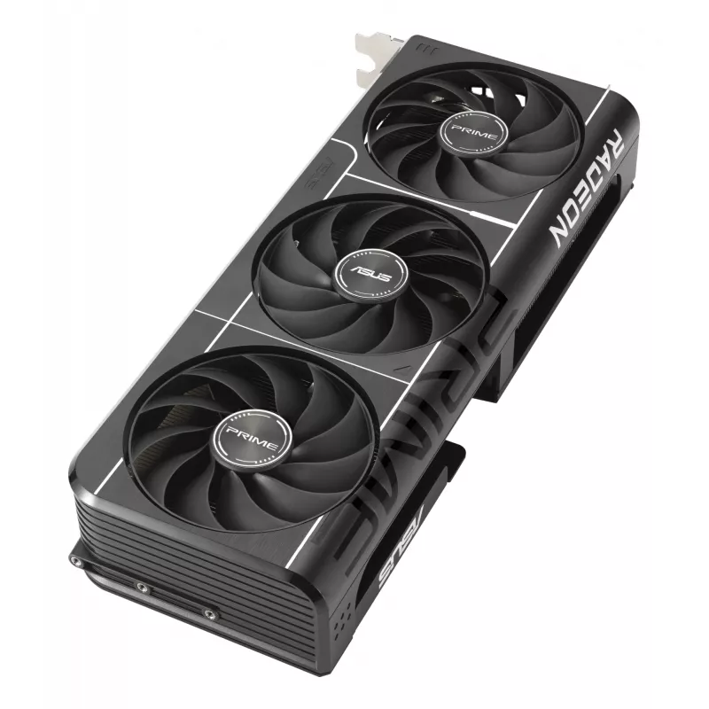 Vaizdo plokštė ASUS Prime Radeon RX 9060 XT 16 GB GDDR6, PCIe 5.0, 128 bitų, 3 ventiliatoriai, 2,5 lizdo