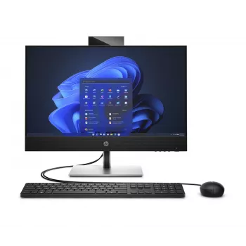 HP ProOne 440 G9 All-in-One kompiuteris 23,8 colių Full HD jutiklinis ekranas, Intel Core i3-13100T, 16 GB RAM, 512 GB SSD, Windows 11 Pro, juodas/sidabrinis