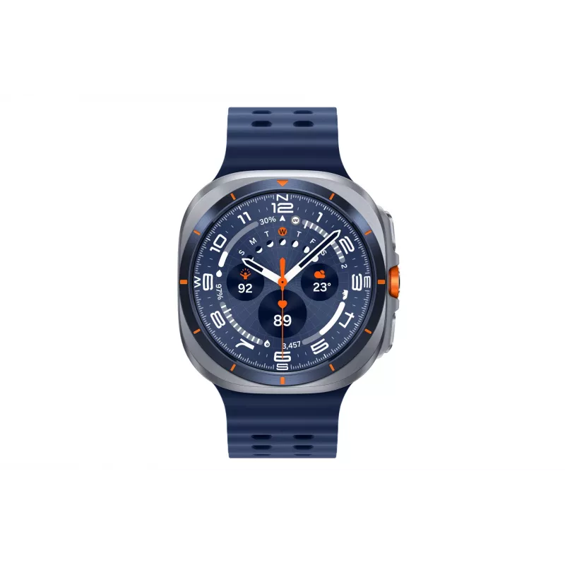 Samsung Galaxy Watch Ultra 3,81 cm (1,5 colio) AMOLED 47 mm Skaitmeninis 480 × 480 pikselių Liečiamas ekranas 4G Sidabrinis Wi-Fi GPS (palydovas)