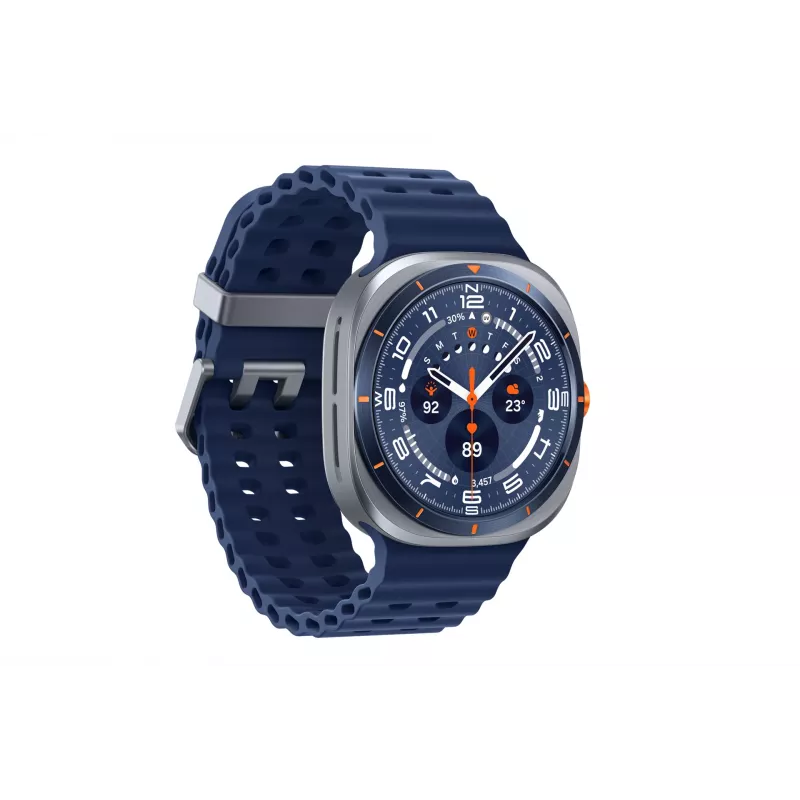 Samsung Galaxy Watch Ultra 3,81 cm (1,5 colio) AMOLED 47 mm Skaitmeninis 480 × 480 pikselių Liečiamas ekranas 4G Sidabrinis Wi-Fi GPS (palydovas)