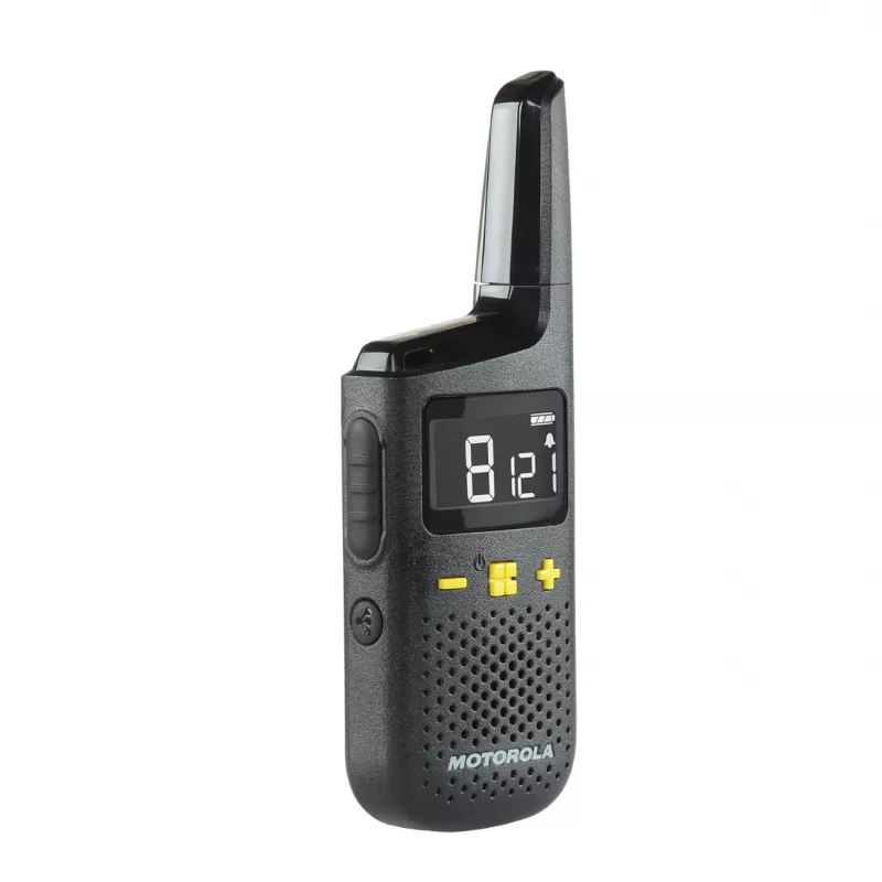 Motorola XT185 racija 16 kanalų 446.00625 - 446.19375 MHz Juoda