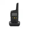 Motorola XT185 racija 16 kanalų 446.00625 - 446.19375 MHz Juoda