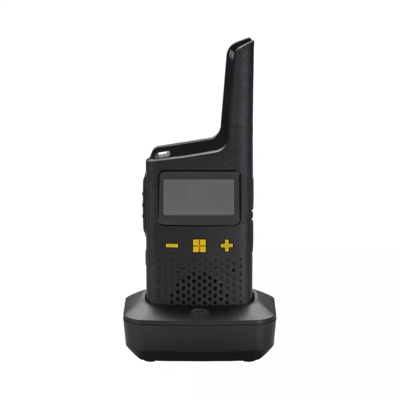 Motorola XT185 racija 16 kanalų 446.00625 - 446.19375 MHz Juoda