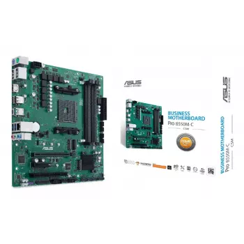 Motininė plokštė ASUS PRO B550M-C/CSM AMD B550 Socket AM4 micro ATX