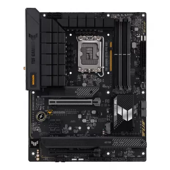 Motininė plokštė ASUS TUF GAMING H770-PRO WIFI — Intel H770, LGA 1700, ATX, DDR5, 4x DIMM, 128 GB, Wi‑Fi 6, 2,5 Gb LAN, 4x M.2