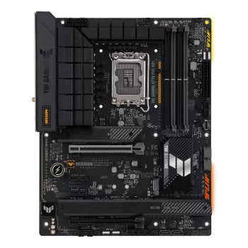 Motininė plokštė ASUS TUF GAMING H770-PRO WIFI — Intel H770, LGA 1700, ATX, DDR5, 4x DIMM, 128 GB, Wi‑Fi 6, 2,5 Gb LAN, 4x M.2