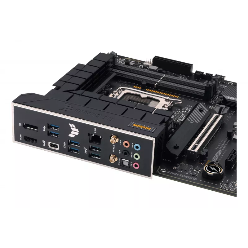 Motininė plokštė ASUS TUF GAMING H770-PRO WIFI — Intel H770, LGA 1700, ATX, DDR5, 4x DIMM, 128 GB, Wi‑Fi 6, 2,5 Gb LAN, 4x M.2