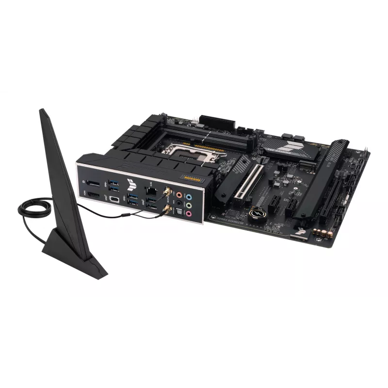 Motininė plokštė ASUS TUF GAMING H770-PRO WIFI — Intel H770, LGA 1700, ATX, DDR5, 4x DIMM, 128 GB, Wi‑Fi 6, 2,5 Gb LAN, 4x M.2