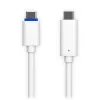 PoE adapteris UBIQUITI UACC-ADAPTER-POE-USBC – 48V įvadas, 5V 0,25A išvadas, kompaktiškas 30,4×30,4×95mm, baltas