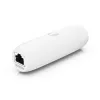 PoE adapteris UBIQUITI UACC-ADAPTER-POE-USBC – 48V įvadas, 5V 0,25A išvadas, kompaktiškas 30,4×30,4×95mm, baltas