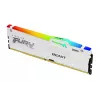 Kingston FURY Beast 32GB (2x16GB) DDR5 6000MT/s CL30 atminties rinkinys baltas RGB EXPO