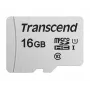 TRANSCEND Micro SDHC 300S 16GB UHS-I U1 be adapterio